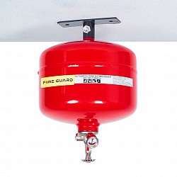 Self triggered fire extinguishers